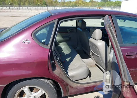 2004 Chevrolet Impala Ls из США, поврежденный, VIN 2G1WH52K449422890